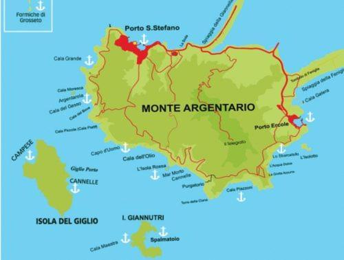 Appartamento Al Mare Porto Santo Stefano  Εξωτερικό φωτογραφία